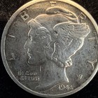 1944 S BEAUTIFULL  Mercury Dime IN COD WE TRUST — photo 2
