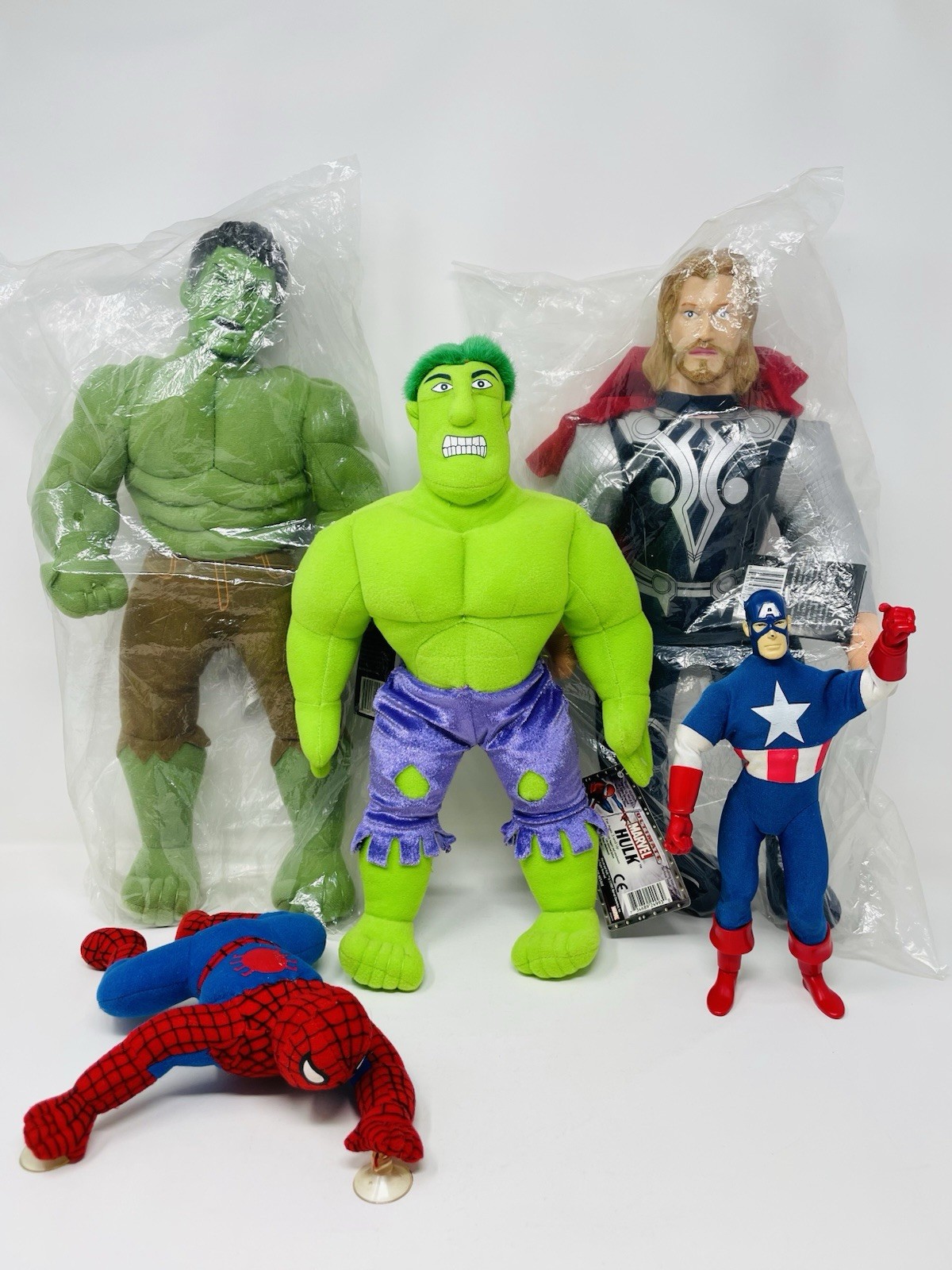 Lot! Thor, Hulk, Spider-man Captain America