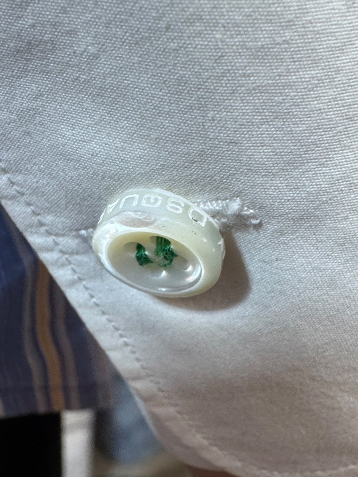 Dsquared2 CONTRAST Collar Button Front Shirt XXL … - image 5