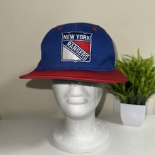 Vintage New York Rangers NHL Twins Enterprise Hat Snapback Cap Men