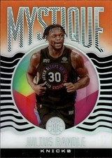 2020-21 Panini Illusions Julius Randle #8 Mystique Orange New York Knicks 3L