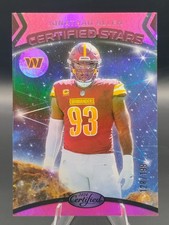 2024 Panini Certified - Certified Stars Jonathan Allen #13 Mirror Pink 128/199