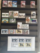 Complete Year of Stamps + Miniature Sheet Netherlands 🇳🇱 1975 Mainly Mint