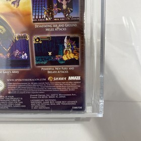 VGA 85 Factory Sealed The Legend Of Spyro The Eternal Night NEW Game Boy Advance