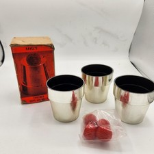Vintage Collectable Super Cups And Balls By Ravel- Magic Trick