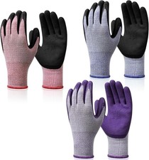 3 Pairs Kids Gardening Gloves Thorn Proof Grippy Gardening Gift