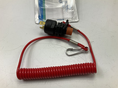 Valmar 31012 Marine Universal Kill Switch For Boat Jet-ski 50'' Coil Type Lanyard