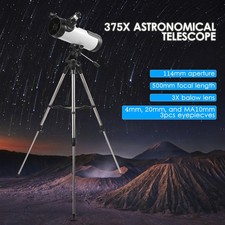 375X Astronomical Telescope High Power Monocular Telescope Refractor THBZ