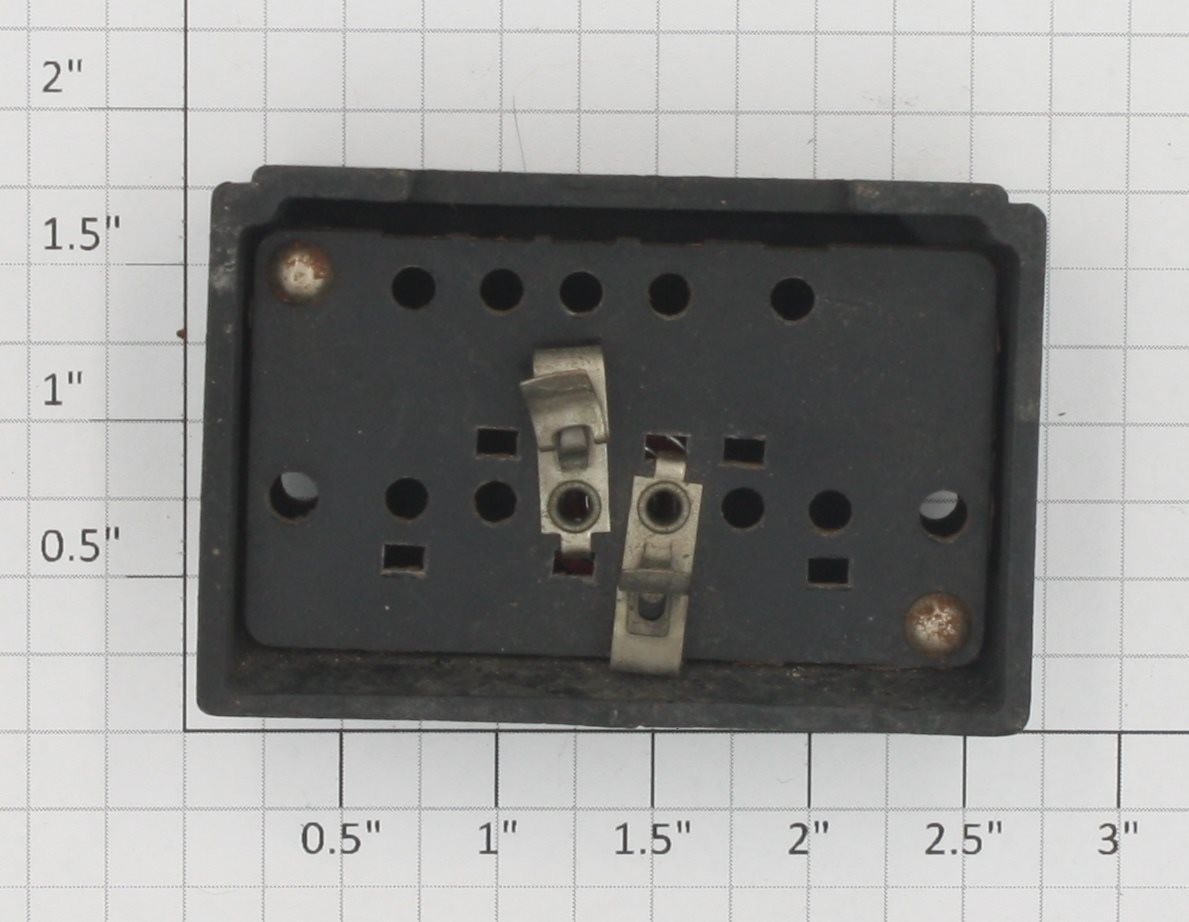 American Flyer XA10961D S Scale Black "Diesel Horn" Control Button