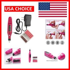 Electric Nail Drill - Professional Nail File for Acrylic  Gel Nails - Manicu...