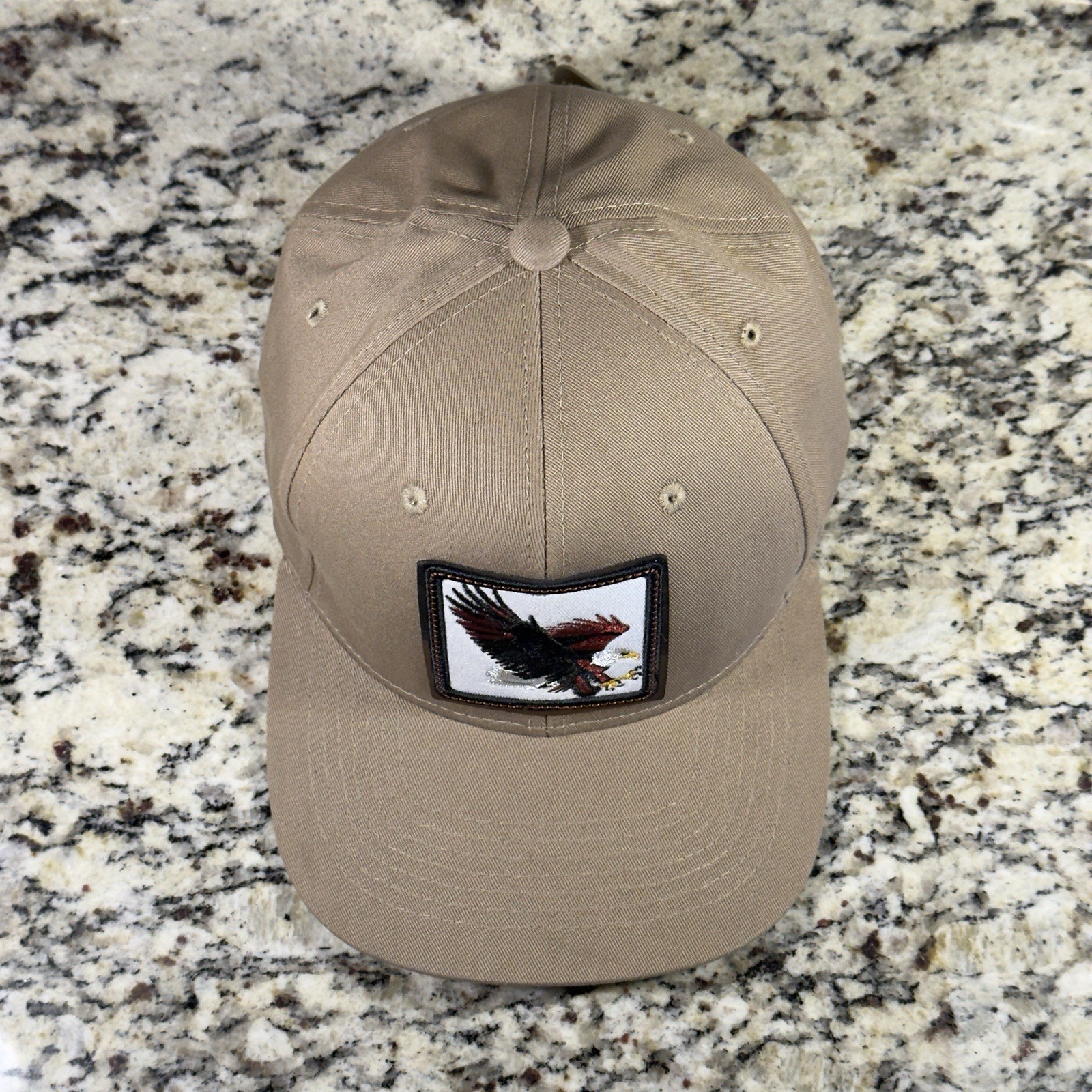Bald Eagle Hat Cap Khaki Patch Snappback BSW Supe… - image 5