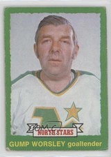 1973-74 O-Pee-Chee Dark Back Gump Worsley #230 HOF 0a4