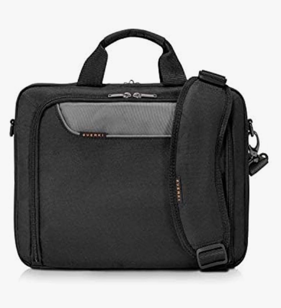 Everki EKB407NCH 16 Inch Laptop Briefcase Travel Bag Black