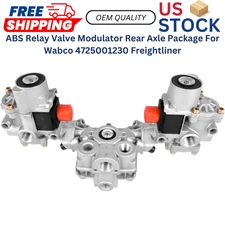 ABS Relay Valve Modulator Rear Axle Package For Wabco 4725001230 Freightliner