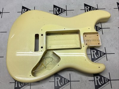 80 s Jackson Charvel Japan Model 3 Guitar Body Cream