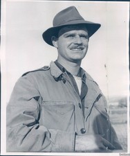 1956 Skamania Washington Alan Bryan Donald Touhy Anthropology Expedit 8X10 Photo