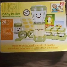 Baby Magic Bullet BBR2001 Food Blender Processor System   New Free Shipping 