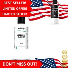 200 ml Non-Flammable Airbrush Cleaner for Acrylics   Lubricates  Cleans