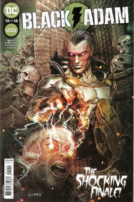 BLACK ADAM #12 of 12 (2022) PRIEST / BARROWS ~ JOHN GIANG COVER ~ UNREAD NM