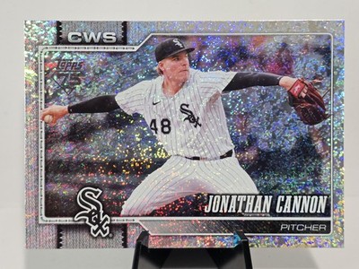 2026 Topps Jonathan Cannon Silver Holo Foil #648 Chicago White Sox