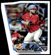 2023 Topps Charles Leblanc #446
