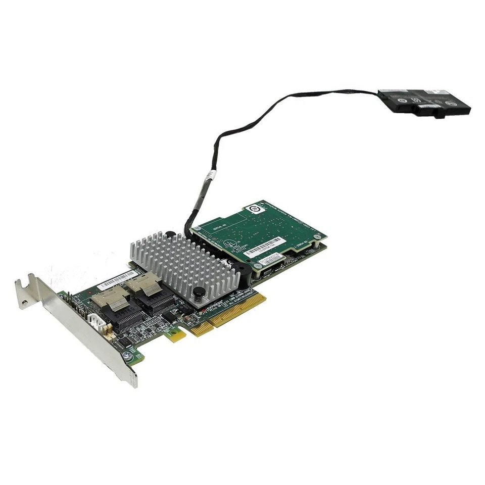 Dell LSI MR 9260-8i 8-Port 6 Gb PCIe x8 RAID Controller L3-25121-74B +BBU - Bild 4 von 4