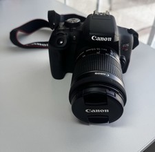 Canon EOS Rebel T6i w/ EF-S 18-55mm Lens + 2 Batteries & Chargers, EUC