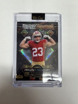 2026 Wild Card Steampunk Fantasy Football Christian McCaffrey 1/1