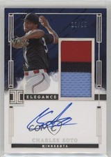 2024 Impeccable Elegance Prospect Jersey Holo Silver /25 Charlee Soto Auto 04g8