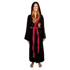 Harry Potter Gryffindor Hooded Bathrobe for Adults  One Size Fits Most