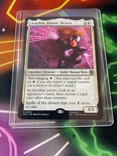 Magic: The Gathering Arachne Psionic Weaver Marvel Rare White R0002