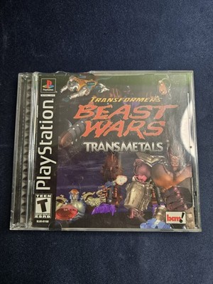 Transformers: Beast Wars - Transmetals (Sony PS1, 2000) CIB Tested Case Damage