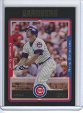 2025 TOPPS ARCHIVES #299 RYNE SANDBERG SP BLACK FOIL CHICAGO CUBS