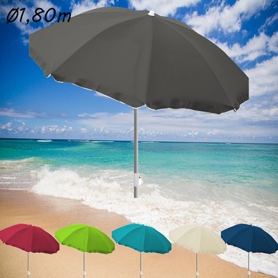 Runder Sonnenschirm Gartenschirm Schirm Sonnenschutz rot Ø1,80m knickbar UV Schu