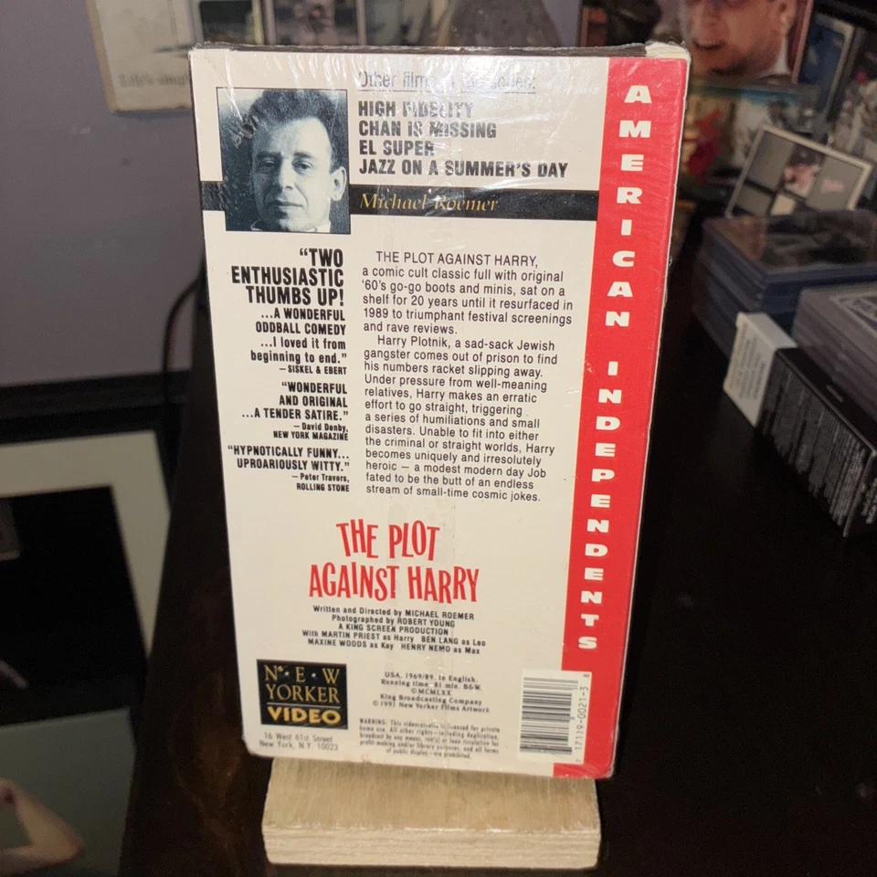 Sealed New Yorker Video VHS Tape THE PLOT AGAINST HARRY - Image 3 of 4