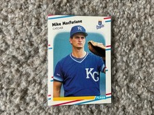 1988 Fleer Update Baseball Mike Macfarlane XRC / Rookie Card # U-31 Error Name. rookie card picture