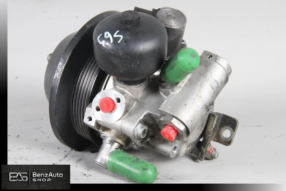 07-11 Mercedes W221 AMG S63 CL63 ABC Tandem Hydraulic Power Steering Pump OEM - Image 3 of 4