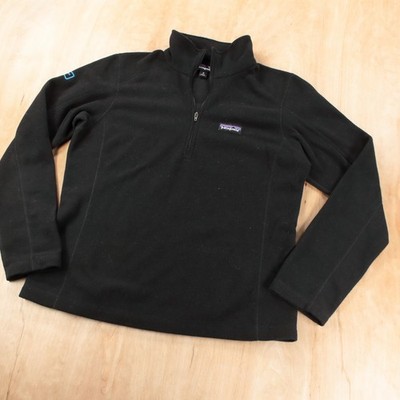 Fa16 PATAGONIA women's Micro D 1/4 zip fleece pullover jacket MEDIUM 25420