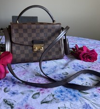 Louis Vuitton Damier Ebene Croisette Satchel ...