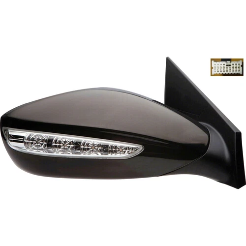 Power Door Mirror Right Fits 2011-2014 Hyundai Sonata 2.0L 876203Q100 HY1321167