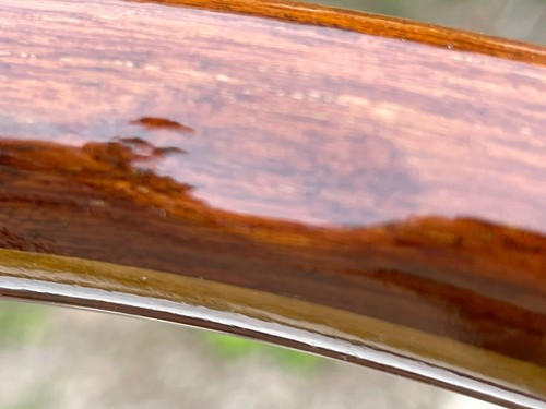 Beautiful Italian Nardi 365mm / 14.5" Wood Steering Wheel - Picture 7 of 17