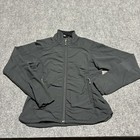 Ibex Jacket Women's Small Gray Full Zip Polyester Climawool Soft Shell *