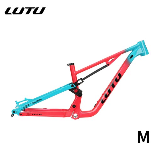 LUTU 27.5/29" Full Suspension Mountain Bike Frame M/L Size with DNM RCP-2S Shock - Picture 17 of 26
