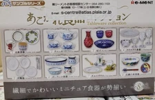 Re-Ment Miniatures Dollhouse Decoration Tableware Collection Set