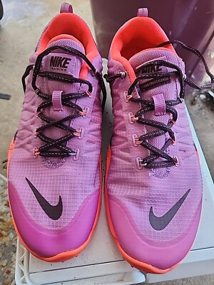 Nike Women Lunar Cross Element Shoes Size 12 Purple 653528-501