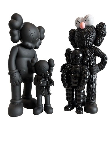 K Companion Take Vinyl Figure- Black-Kawsd | eBay