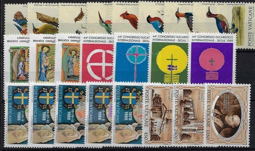 VATICANO ANNATE COMPLETISSIME DAL 1954 AL 2024 GOMMA INTEGRA MNH** - Photo 37/53