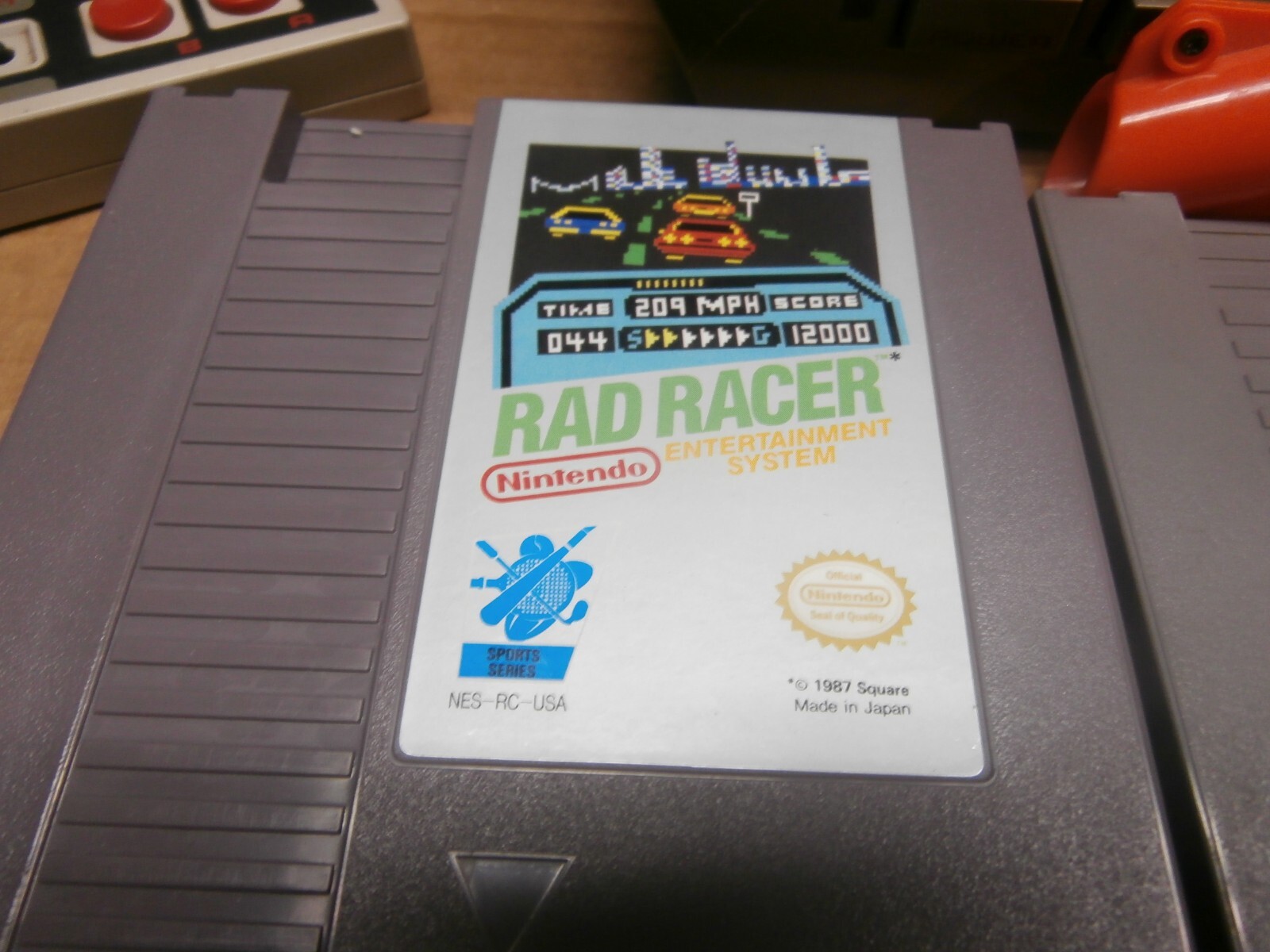 ORIGINAL NINTENDO NES GAME SYSTEM 6 GAMES, ALL CLEANED, TESTED WORKING