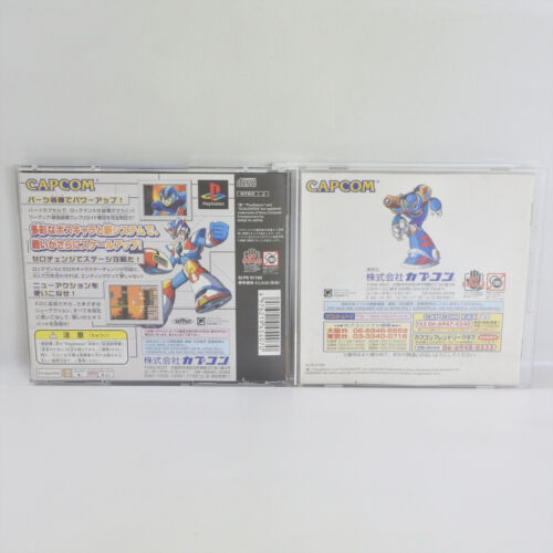 ROCKMAN X3 Megaman The Best PS1 Playstation For JP System 1090 p1 - Picture 2 of 5