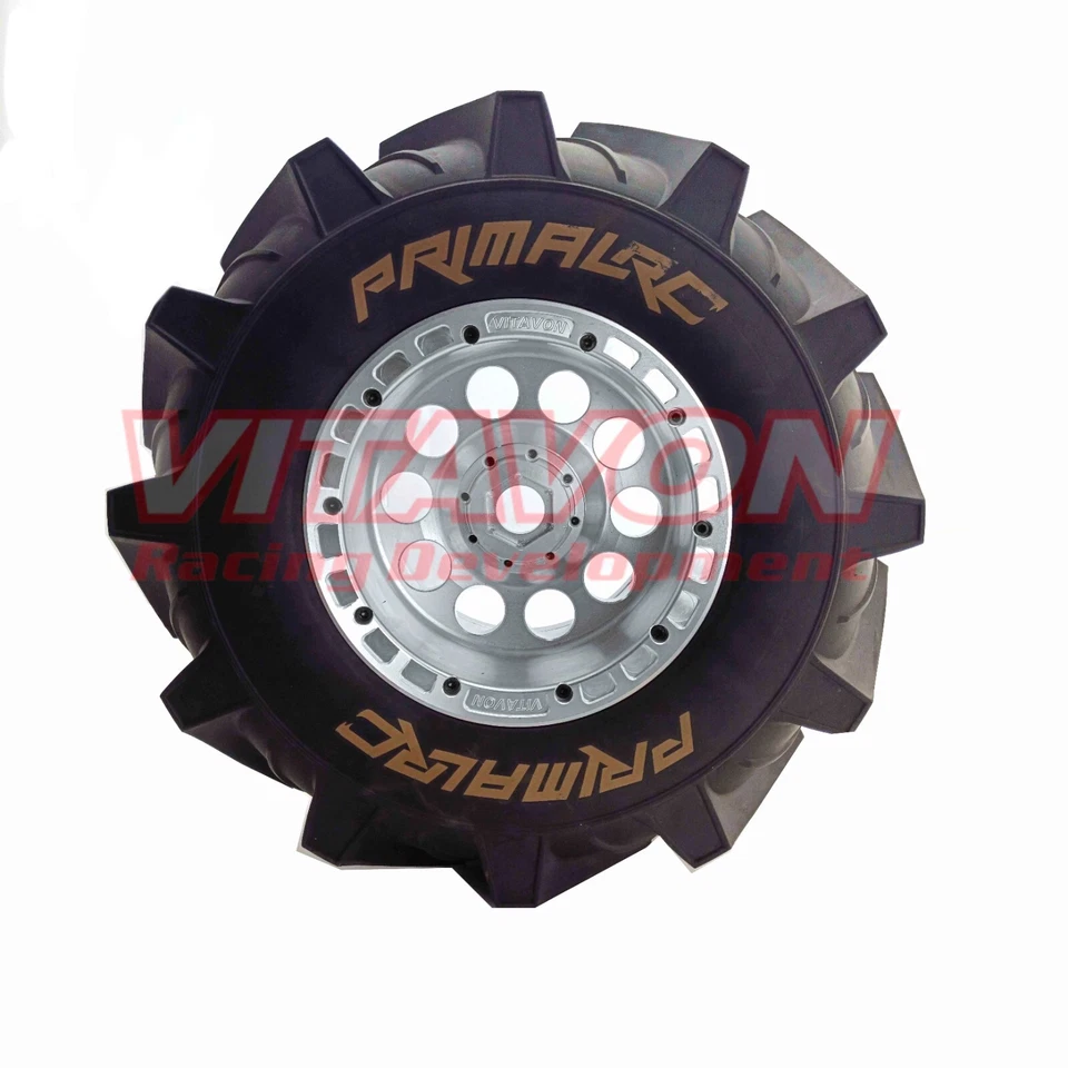 Vitavon CNC Narrow Bead Lock Wheels 10mm Offset For Raminator Mega Truck 1/5 - Image 4 of 4